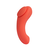 Vibrador de calcinha Go Vibe Cora em silicone coral com design ergonômico