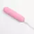Vibrador bullet rosa My One conectado a cabo de carregamento branco
