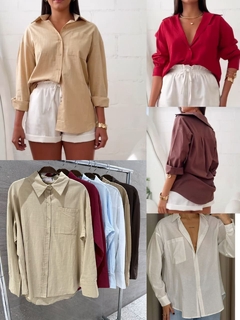 Camisa Linho Modelo Soltinho