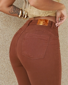Calça Skinny Caramelo