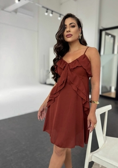 Vestido Babado
