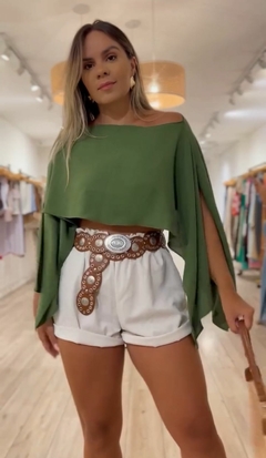 Bata Marrocos Top + Cropped