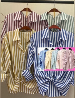 Camisa Listrada na internet