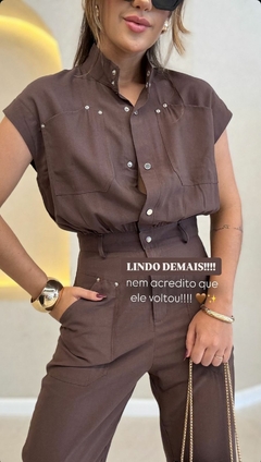 Macacão Stela - Loja de Roupas Femininas. Compre em Goiânia. Preço melhor que Promoção e Frete para todo Brasil