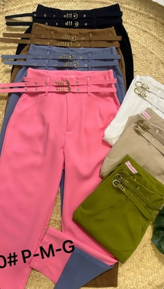 Calça 2 Cintos 170 - Loja de Roupas Femininas. Compre em Goiânia. Preço melhor que Promoção e Frete para todo Brasil