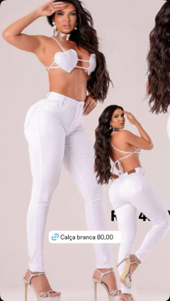 Calça Jeans Branca ME
