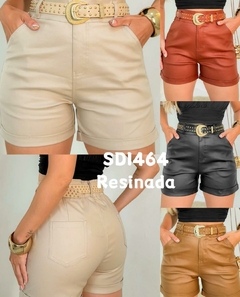 Bermuda Resinada 1464 - Loja de Roupas Femininas. Compre em Goiânia. Preço melhor que Promoção e Frete para todo Brasil