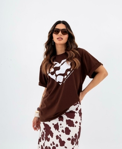 T-shirt Oversize Coração