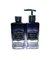 Kit Vidro Square Degrade Azul Marinho 250ml