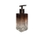 Sabonete Líquido Vidro Square Degrade Marrom e Transparente 250ml - comprar online