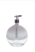 Vidro Circular Branco Degrade Sabonete 500ml