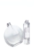 Vidro Circular branco degrade 500 ml