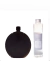 Vidro Aromatizador de Ambiente Circular Fosco Preto 550ml - comprar online
