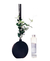 Vidro Aromatizador de Ambiente Circular Fosco Preto 550ml