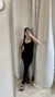 Vestido Ribana Decote Reto Longo - comprar online
