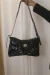 Bolsa Baguete Couro Preta - loja online