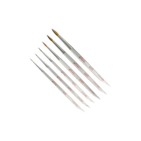 Pinceles de pelo natural Kolinsky