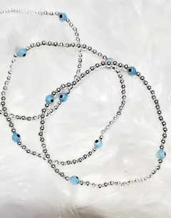 Pulsera ojito turco elastizada en internet
