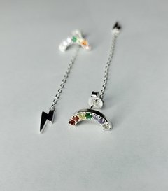 Aro Rainbow colgante (solitario) en internet
