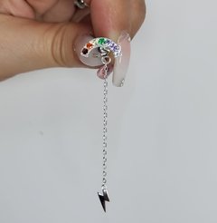 Aro Rainbow colgante (solitario)