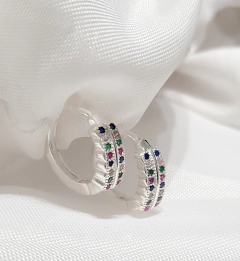 Argollitas Colorful - comprar online