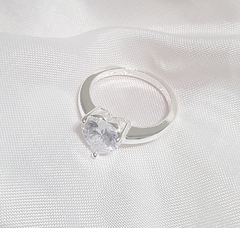 Anillo solitario Love - Del Plata
