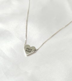 Collar Cuore Personalizado Pasante
