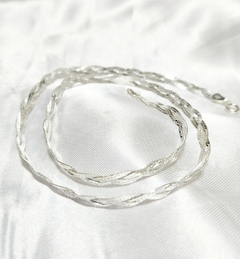 Collar Cinta Trenzado - comprar online