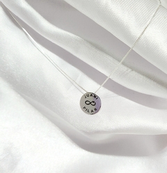 Collar Medalla Amor Infinito
