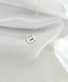 Collar Medalla Amor Infinito - comprar online