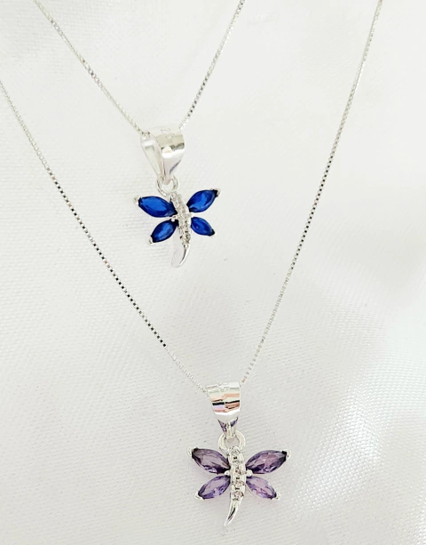 Collar Libélula Colours