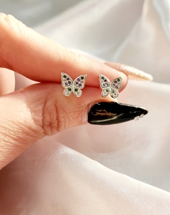 Aros Mariposa multicolor - comprar online