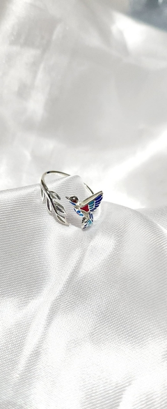 Anillo colibrí Turquesa - Del Plata