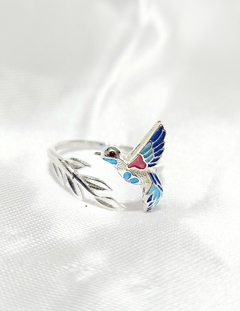 Anillo colibrí Turquesa