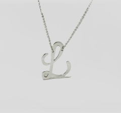 Collar Inicial Imprenta - tienda online