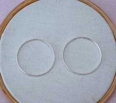 Aros argollas cubanos 3.5cm - comprar online