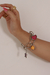 Pulseira Berloques Colors Prata na internet