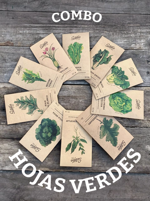 Combo Semillas HOJAS VERDES