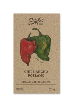 Semillas Chile Ancho Poblano