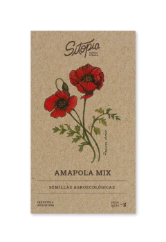 Semillas Amapolas Mix