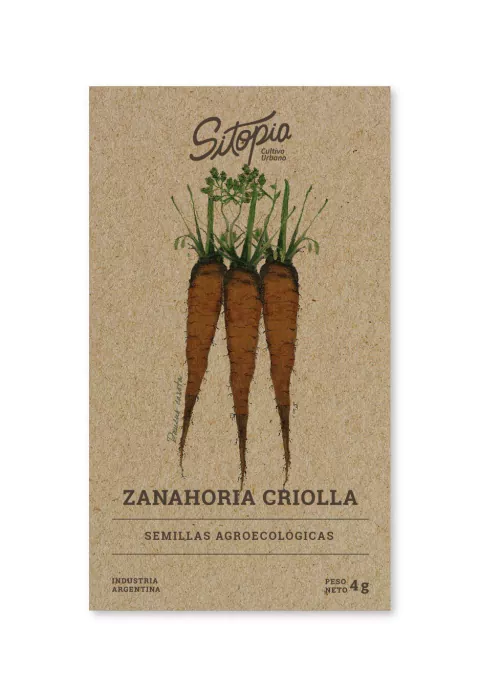 Semillas Zanahoria Criolla