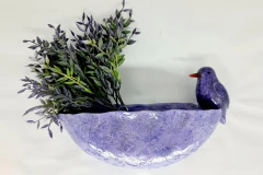 Floreira de parede Resina Beija-Flor