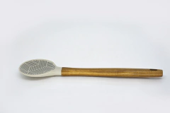 COLHER SILICONE CABO MADEIRA - TRAÇOS