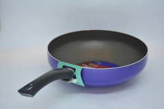 FRIGIDEIRA WOK 28 COLOR VIOLETA ANTIADERENTE COM CABO - MULTIFLON