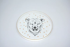 PRATO SOBREMESA NATAL COLEÇÃO FOREST GLOW - URSO na internet