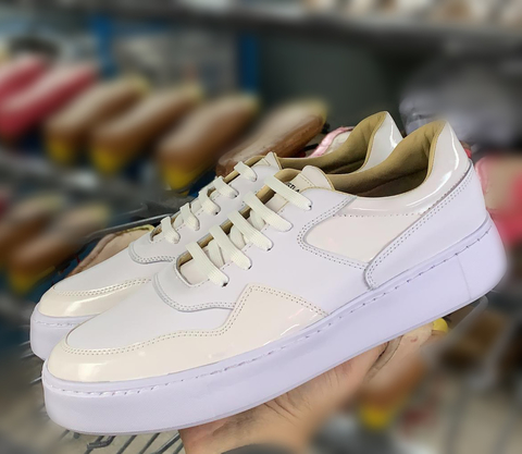 Girona charol blanco - comprar online