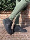 Capri croco negra