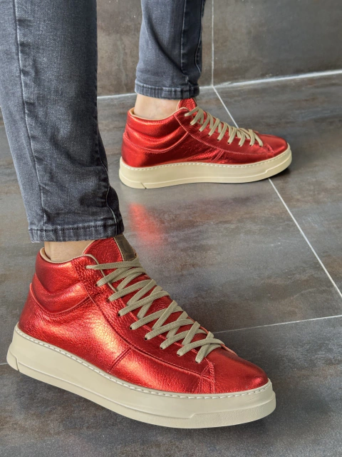 Barcelona rojo metalizado