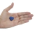 MINI CORAÇÃO QUARTZO AZUL (1,5 a 3)cm - comprar online