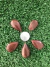MINI GOTA QUARTZO VERMELHO - (2,5 a 3,5)cm - Pedras e cristais GOMES CRYSTALS